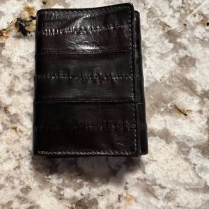 Genuine Eel Skin Men’s Wallet